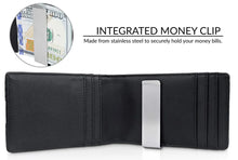 Load image into Gallery viewer, Men’s RFID Safe Swipe Leather Wallet ITDinos®
