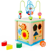 Load image into Gallery viewer, Large Wooden Multifunctional Educational Bead Box Toy ITDinos®
