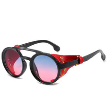 Lade das Bild in den Galerie-Viewer, Fashion Punk Leather Strap UV Protection Sunglasses ITDinos®
