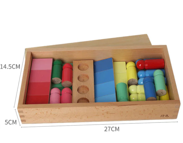 Early Education Puzzle Toy - Wooden Color Matching Game