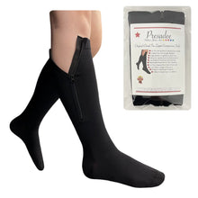 Lade das Bild in den Galerie-Viewer, Presadee Compression Zip Socks 20-30 mmHg (Black 2XL)
