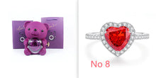 Load image into Gallery viewer, Eternal Rose Teddy Bear Jewelry Gift Box with Necklace ITDinos®

