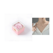 Load image into Gallery viewer, Fashion Acrylic Rotating Rose Jewelry Box ITDinos®
