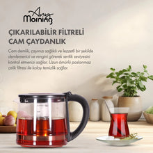Lade das Bild in den Galerie-Viewer, Any Morning DE23203SX Turkish Tea Maker,  2L - 68 oz ITDinos®
