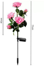 Load image into Gallery viewer, Color-Changing Solar Garden Roses
