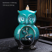 Load image into Gallery viewer, 20pcs Backflow Incense Cones with Owl Ceramic Burner ITDinos®
