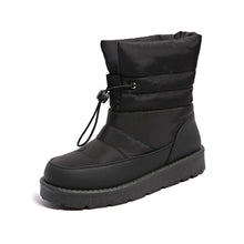 Load image into Gallery viewer, CARLKARIDA Womens Waterproof Mid-Calf Snow Boots Non-Slip Lace-up Winter Combat Boots ITDinos®
