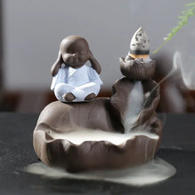 Load image into Gallery viewer, Creative Backflow Incense Burner with Mountain Stream Design ITDinos®
