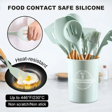 Load image into Gallery viewer, 12pcs Umite Chef Silicone Cooking Utensil Set with Holder ITDinos®
