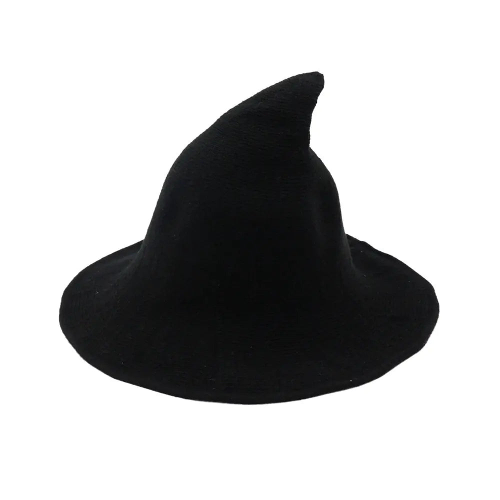 Women's Style Witch Hat with Wide Brim (Foldable)