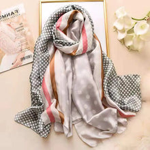 Load image into Gallery viewer, Fashion Polka Dot Scarf - Stylish Oversized Shawl
