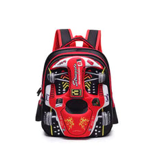 Lade das Bild in den Galerie-Viewer, 3D Racing Cartoon Backpack for Kids - School Bag ITDinos®
