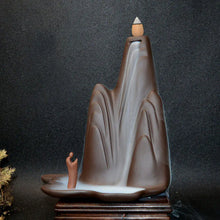 Load image into Gallery viewer, Purple Sand Ceramic Backflow Incense Burner (Large) ITDinos®

