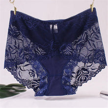 Lade das Bild in den Galerie-Viewer, Mid-High Waist Lace Seamless Hip-Lifting Briefs
