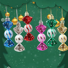 Load image into Gallery viewer, Colorful Small Candy Christmas Tree Ornaments Gift Box ITDinos®

