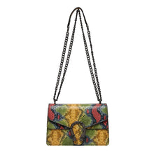 Load image into Gallery viewer, New Women&#39;s Crocodile Pattern Chain Crossbody Bag
