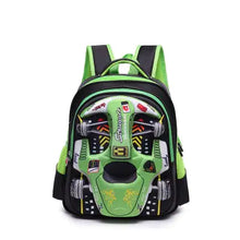 Lade das Bild in den Galerie-Viewer, 3D Racing Cartoon Backpack for Kids - School Bag ITDinos®
