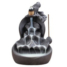 Load image into Gallery viewer, Ceramic Incense Burner with Purple Clay Gourd Design ITDinos®
