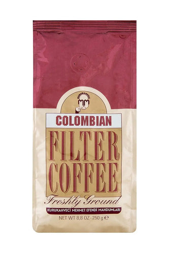 Kurukahveci Mehmet Efendi Columbian Filter Coffee Ground 250 Gr ITDinos®
