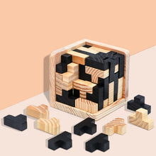 Load image into Gallery viewer, 3D Wooden Cube Puzzle Toy ITDinos®
