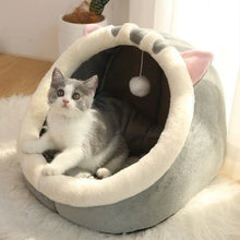 Lade das Bild in den Galerie-Viewer, Cat Litter Villa Semi-enclosed Removable And Washable Cat House ITDinos®
