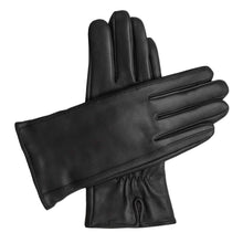 Load image into Gallery viewer, Downholme Classic Vegan Leather Gloves for Women (Black M) ITDinos®
