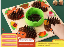 Load image into Gallery viewer, Wooden Educational Hedgehog Stacking Game for Kids ITDinos®
