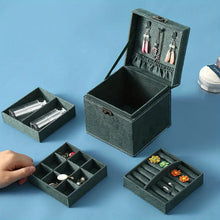 Load image into Gallery viewer, Multi-layer Portable Jewelry Storage Box for Accessories ITDinos®
