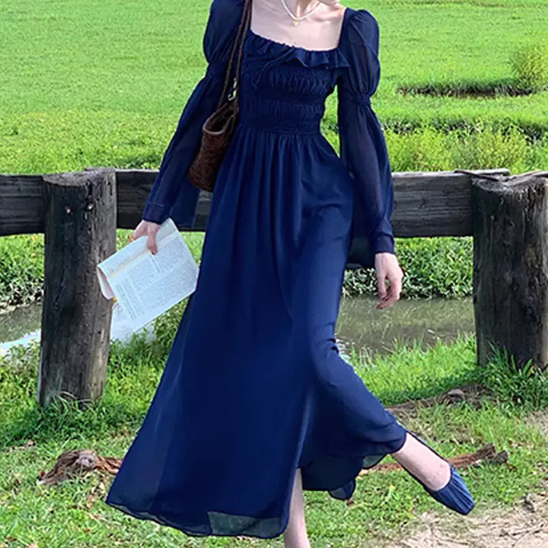 Elegant Cinched Slimming Long Dress for Children ITDinos®