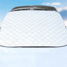 Lade das Bild in den Galerie-Viewer, Magnetic Snow Cover for Windshield with Reflective Strips ITDinos®
