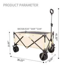 Load image into Gallery viewer, Folding Heavy-duty Multifunctional Beach Buggy ITDinos®
