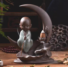 Load image into Gallery viewer, Ceramic Backflow Incense Burner Zen Home Decor Piece ITDinos®
