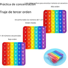 Load image into Gallery viewer, Cognitive Toy for Kids - Rainbow Multiplication Focus ITDinos®
