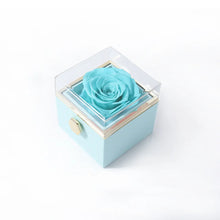 Load image into Gallery viewer, Fashion Acrylic Rotating Rose Jewelry Box ITDinos®

