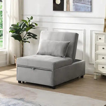 Load image into Gallery viewer, Folding Ottoman Sofa Bed Gray ITDinos®
