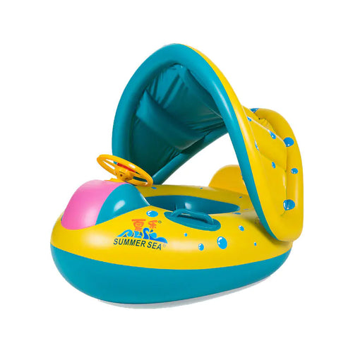 Baby Swimming Boat with Speaker and Inflatable Ring ITDinos®