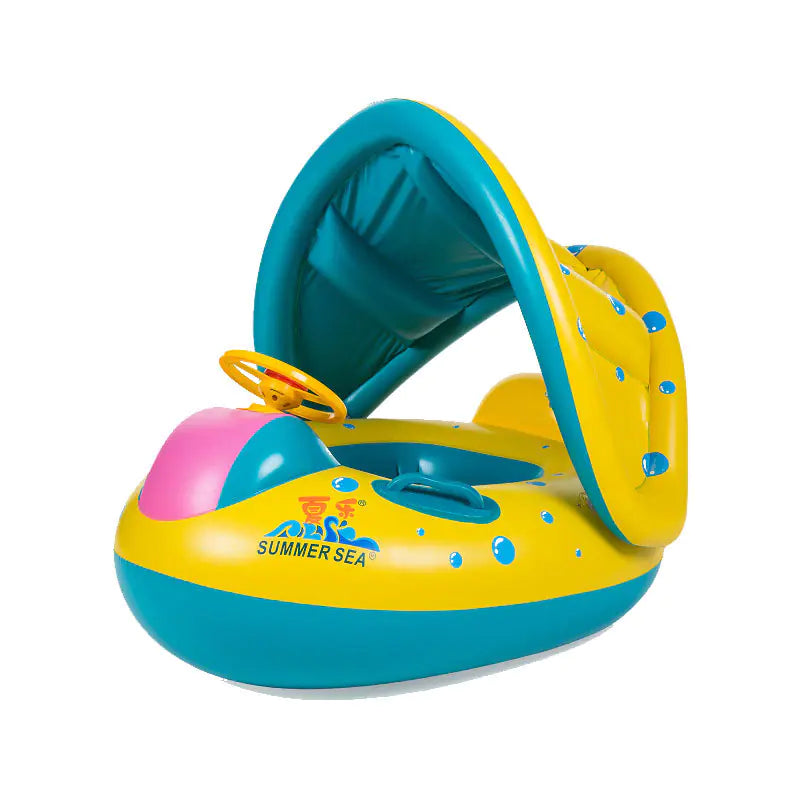Baby Swimming Boat with Speaker and Inflatable Ring ITDinos®