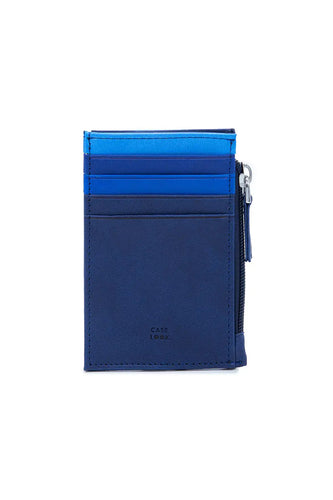 Case Look Men's Blue Zipper Wallet Alex 02 ITDinos®
