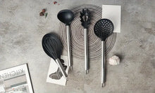 Load image into Gallery viewer, Silicone Utensil Set with Stainless Steel Handle (10/15pcs) ITDinos®
