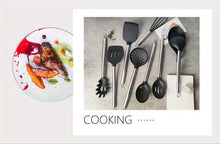 Load image into Gallery viewer, Silicone Utensil Set with Stainless Steel Handle (10/15pcs) ITDinos®
