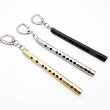 Lade das Bild in den Galerie-Viewer, Mini Pocket Aluminum Flute Pendant - 8cm Keychain ITDinos®

