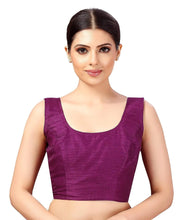 Load image into Gallery viewer, Indian Readymade Designer Party Wear Bollywood Choli Top Sari Blouse for Women Purple ITDinos®
