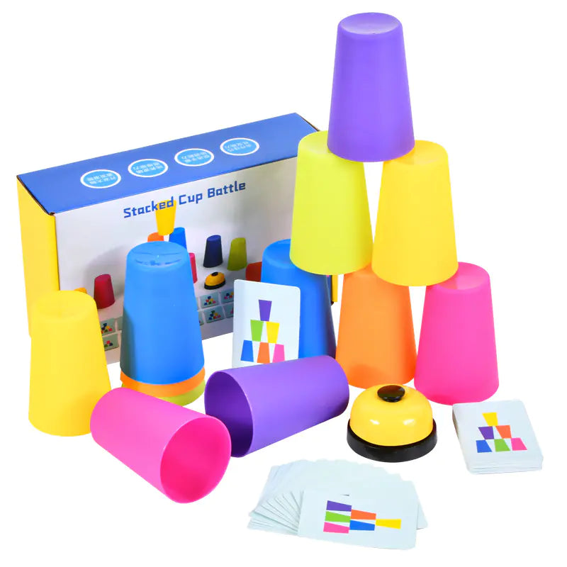 Kids Stacking Cup Game - Educational Interactive Toy ITDinos®