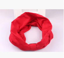 Load image into Gallery viewer, Exaggerated Wide Headband in Solid Cotton Fabric
