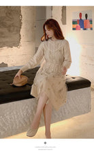 Load image into Gallery viewer, Long Knit Dress for Women - Autumn/Winter Style ITDinos®
