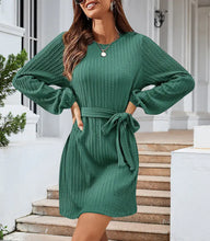 Load image into Gallery viewer, 2023 Autumn Winter Women’s Long Sleeve Knit Dress ITDinos®
