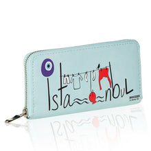 Load image into Gallery viewer, BiggDesign Istanbul Wallet Blue ITDinos®
