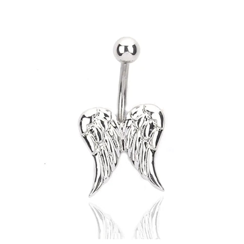 Custom Hypoallergenic Wing Design Navel Piercing Jewelry ITDinos®
