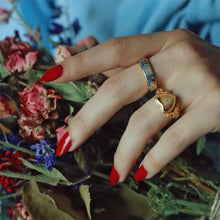 Load image into Gallery viewer, Heart-Shaped Peach Ring for Proposal and Memorial ITDinos®
