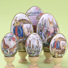 Load image into Gallery viewer, Easter Egg-Shaped Metal Candy Gift Box Packaging ITDinos®
